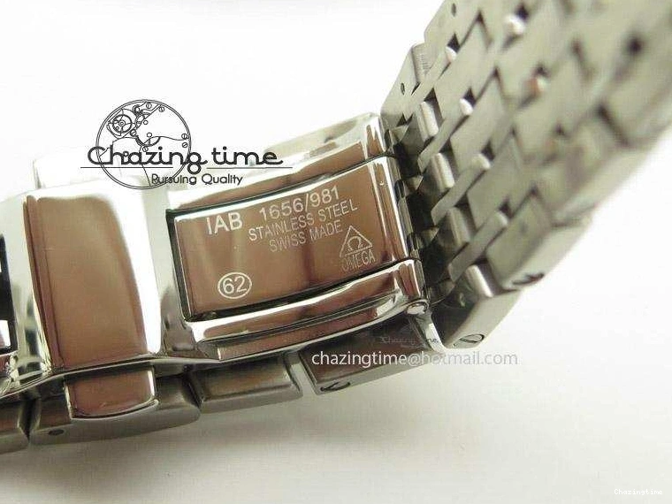 0401 De Ville Hour Vision Co-Axial 41mm SS V6F Best Edition Black Dial On SS Bracelet A BestValue 8277